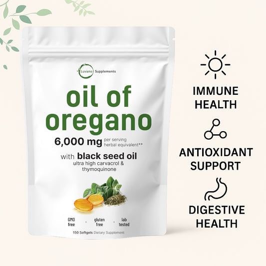 Oregano Oil with Black Seed Oil